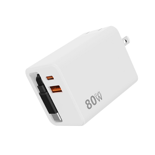 πβ‘ 3-in-1 80W GaN Fast Charger
