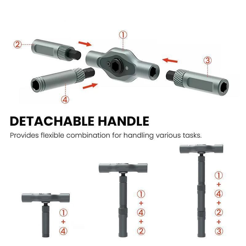 🛠️Multi-Purpose 24-in-1 Magnetic Ratcheting Screwdriver Set - Precision Repair Tool Kit