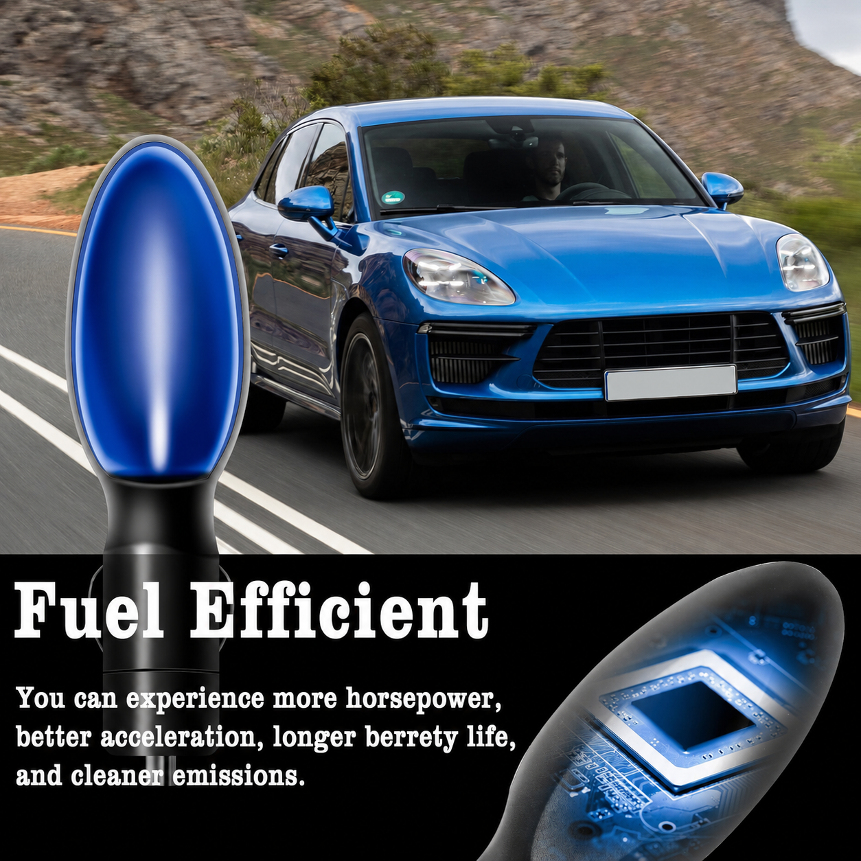 2026 New Upgrade Save More Fuel Instantly, Portable Car Fuel Saver Device for Car, Truck, Diesel Vehicles