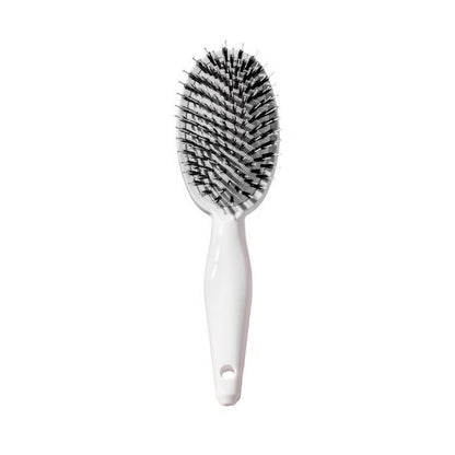 Boar Bristle Brush with Nylon Bristles and Microsphere Massaging Tips