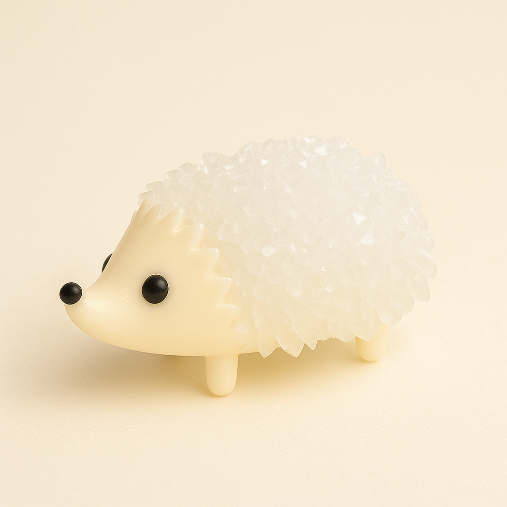 💎Hedgie Crystal Growing Kit – Colorful Hedgehog with Sparkly Crystals in 24H