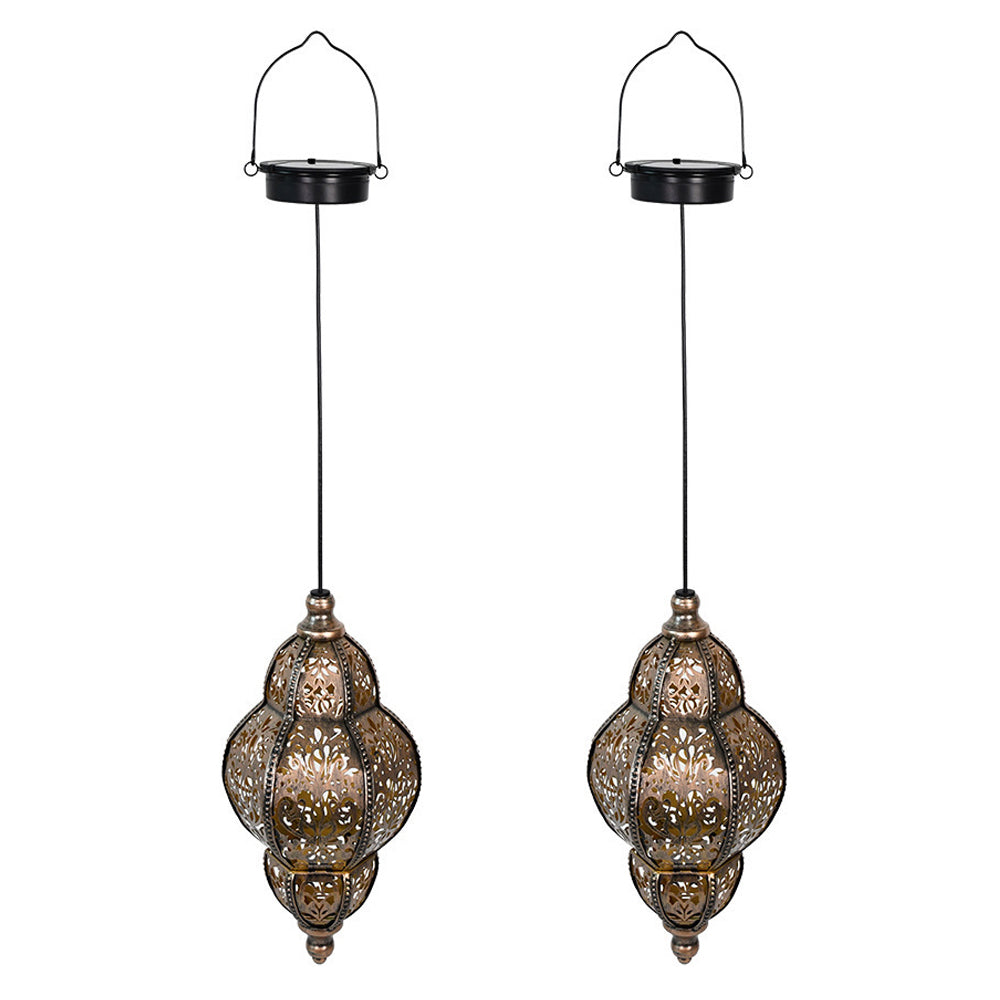 Luxury Baroque Moroccan Style Hollow Projection Lantern