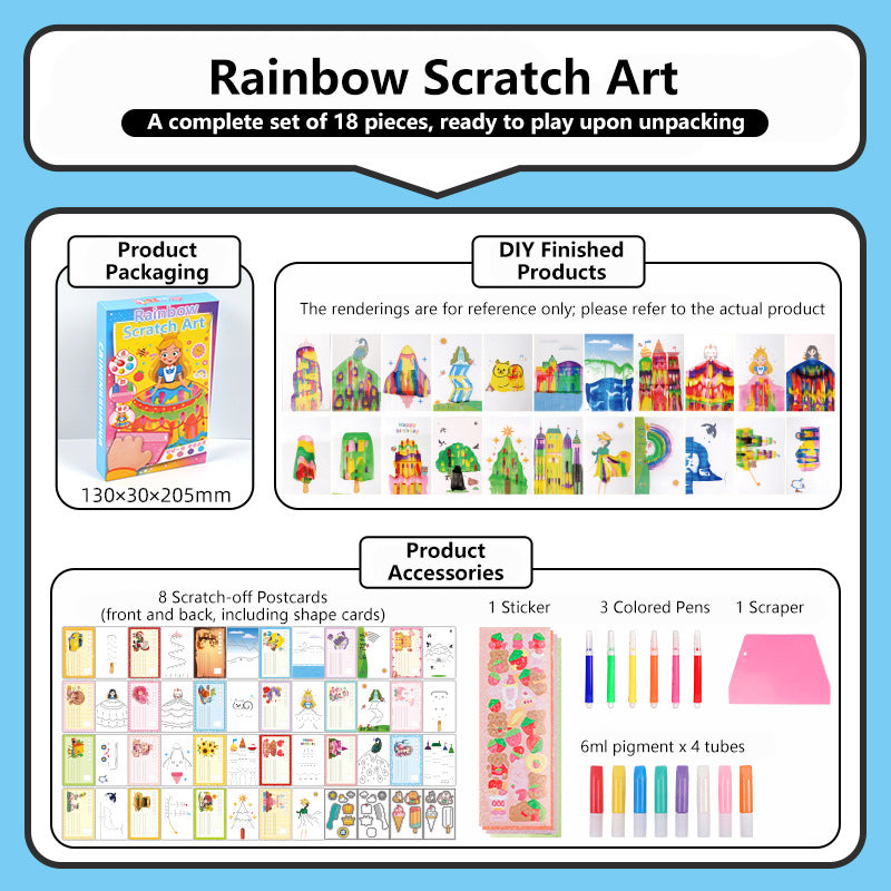 Scratch Painting Model C-42-piece set