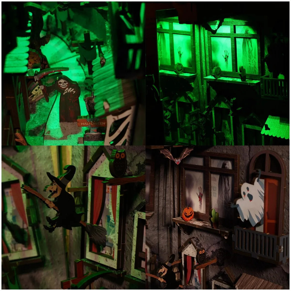 DIY Book Nook Kit | Halloween Alley