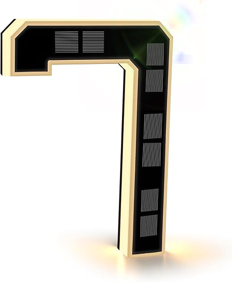 🔥Hot Sale 49% OFF🎁✨ Solar Lighted House Number - Waterproof LED Address Sign
