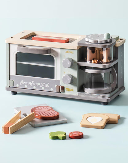 ROBUD Wooden Breakfast Set - Mint Green
