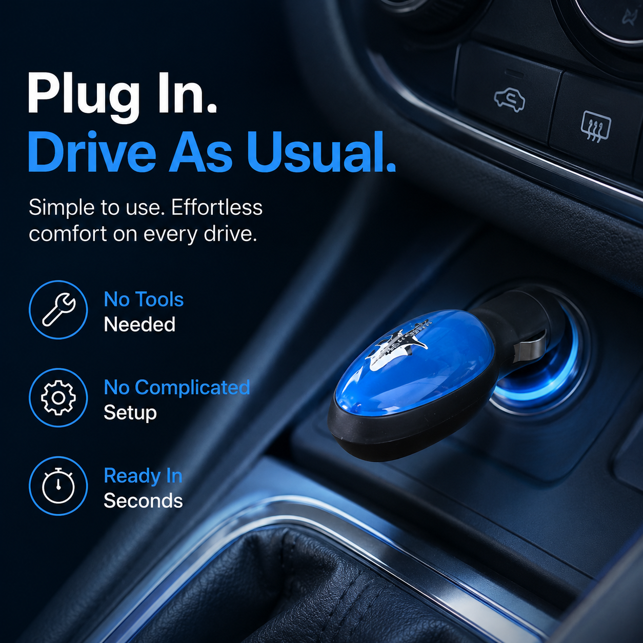 2026 New Upgrade Save More Fuel Instantly, Portable Car Fuel Saver Device for Car, Truck, Diesel Vehicles