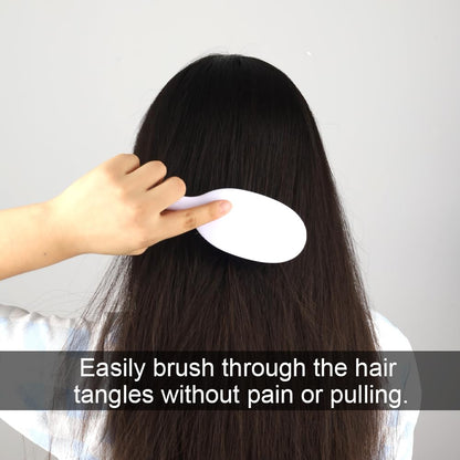 Boar Bristle Brush with Nylon Bristles and Microsphere Massaging Tips