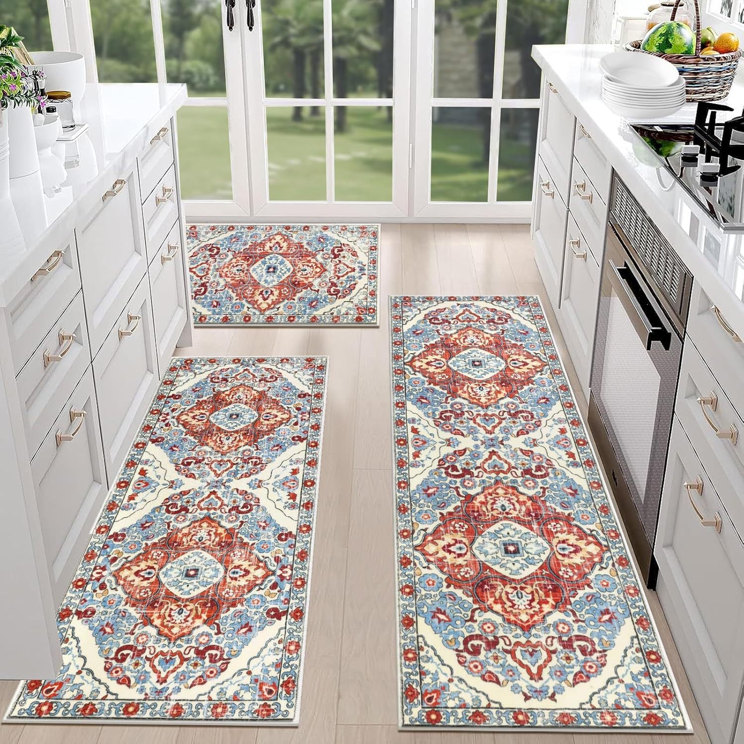 Red - Blue Persian Pattern