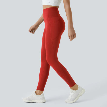 High Waisted Leggings for Women with Pockets – Soft Tummy Control Active Pants for Yoga, Running & Daily Wear