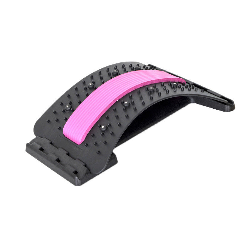 ReliefArc™ Back Stretcher for Lower Back Pain Relief - 4 Level Adjustable Lumbar Back Cracker Board