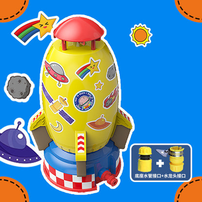 🚀 Sprinkler Outdoor Water Toys for Yard – Soar Into Summer with Explosive Fun!
