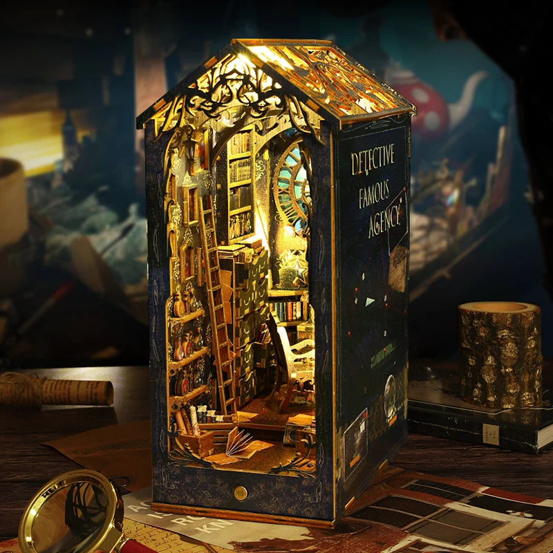 DIY Book Nook - Detective Agency