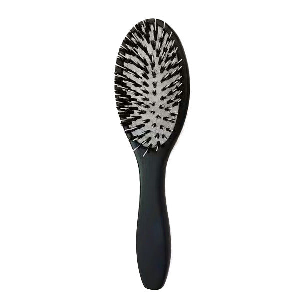 Boar Bristle Brush with Nylon Bristles and Microsphere Massaging Tips