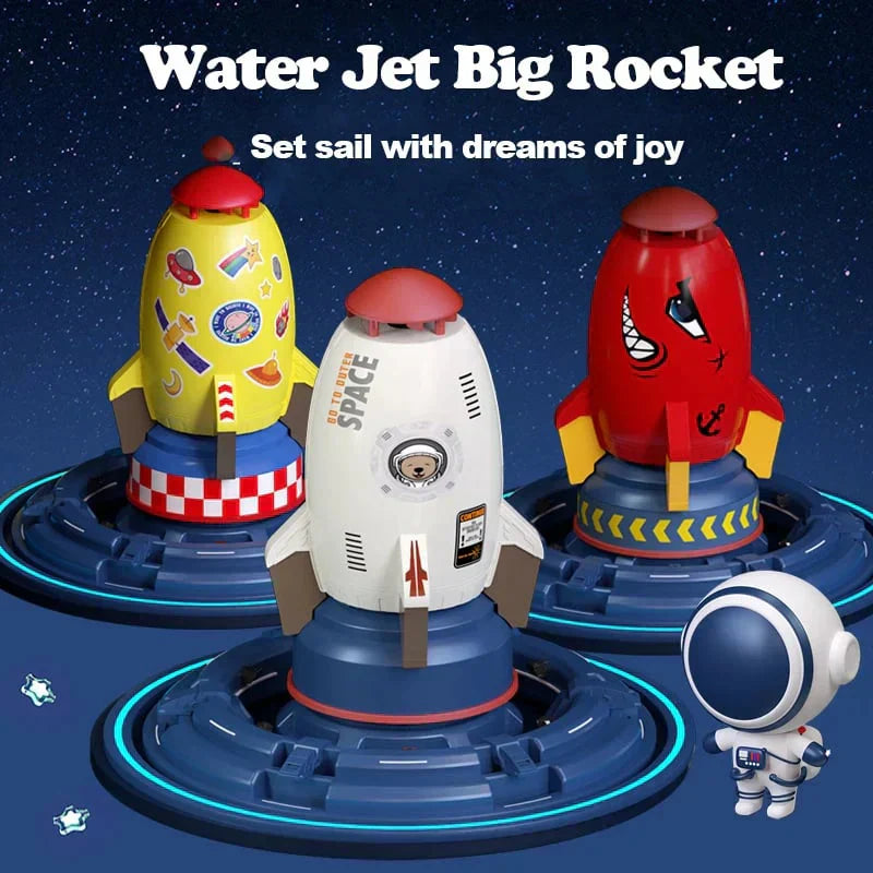 🚀 Sprinkler Outdoor Water Toys for Yard – Soar Into Summer with Explosive Fun!