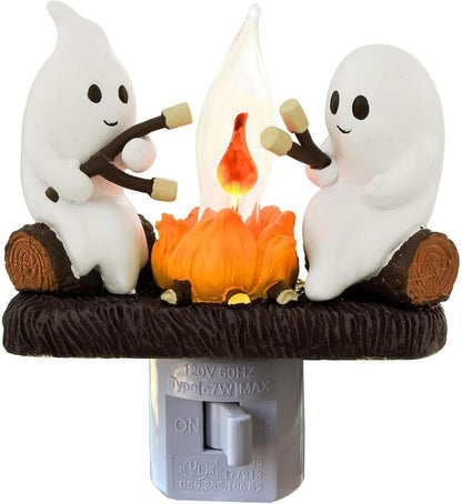 👻Ghost Campfire Flickering Nightlight