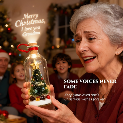 🎁Holiday Special Sale ✨ 49% OFF🎄 Christmas Voice Wish Bottle
