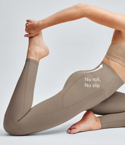 High Waisted Leggings for Women with Pockets – Soft Tummy Control Active Pants for Yoga, Running & Daily Wear