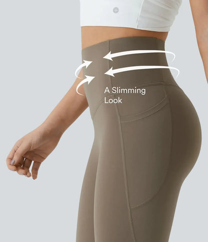 High Waisted Leggings for Women with Pockets – Soft Tummy Control Active Pants for Yoga, Running & Daily Wear