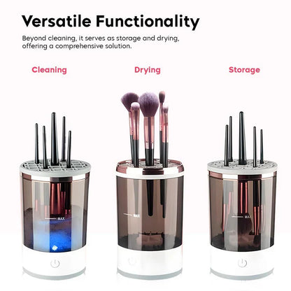 [🔥Flash Sale 49% OFF🔥] 30-second Automatic Makeup Brush Cleaner for Ageless Skin & Pristine Makeup